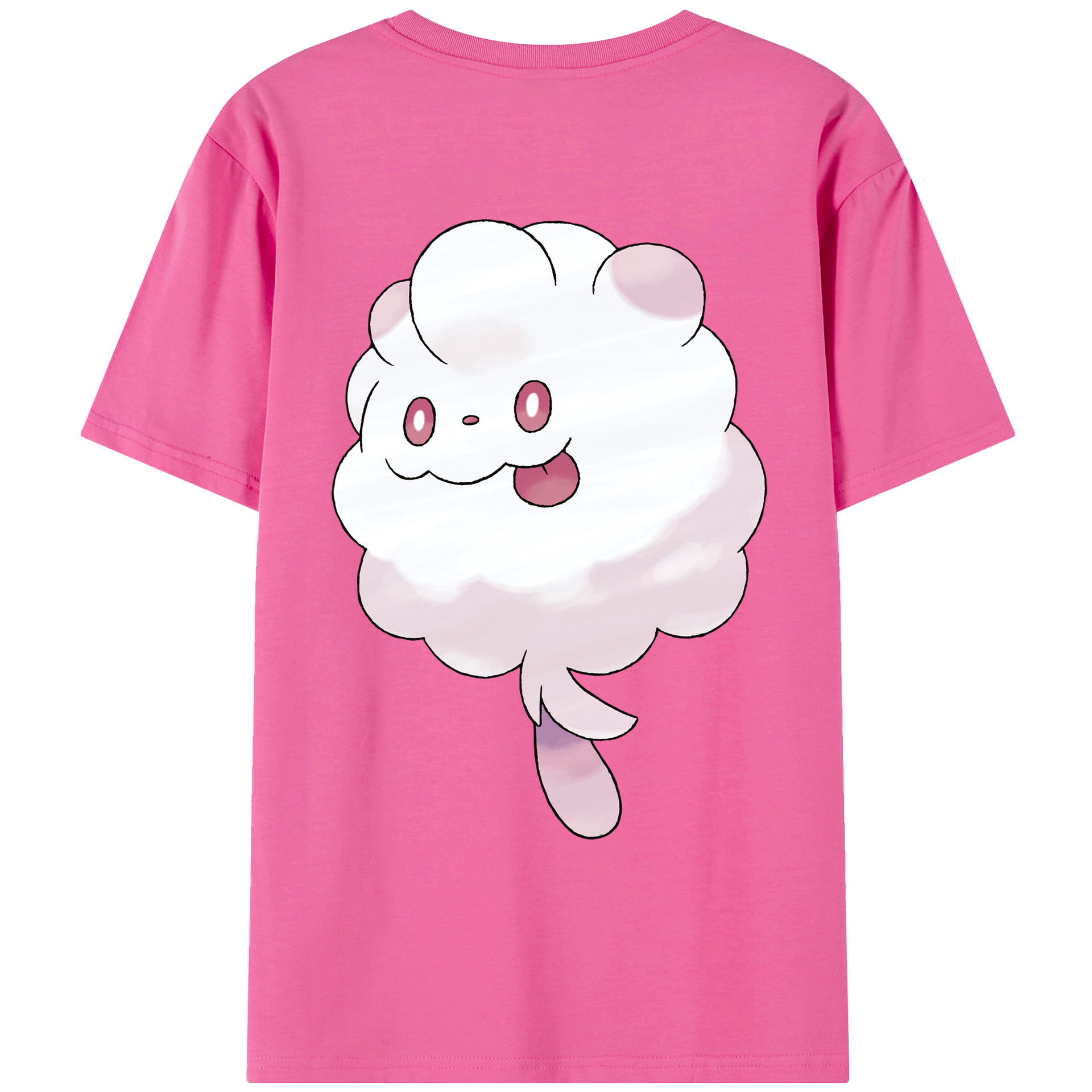 （画像用） ポケットモンスター Pokémon レディース半袖Tシャツ(バックプリント)